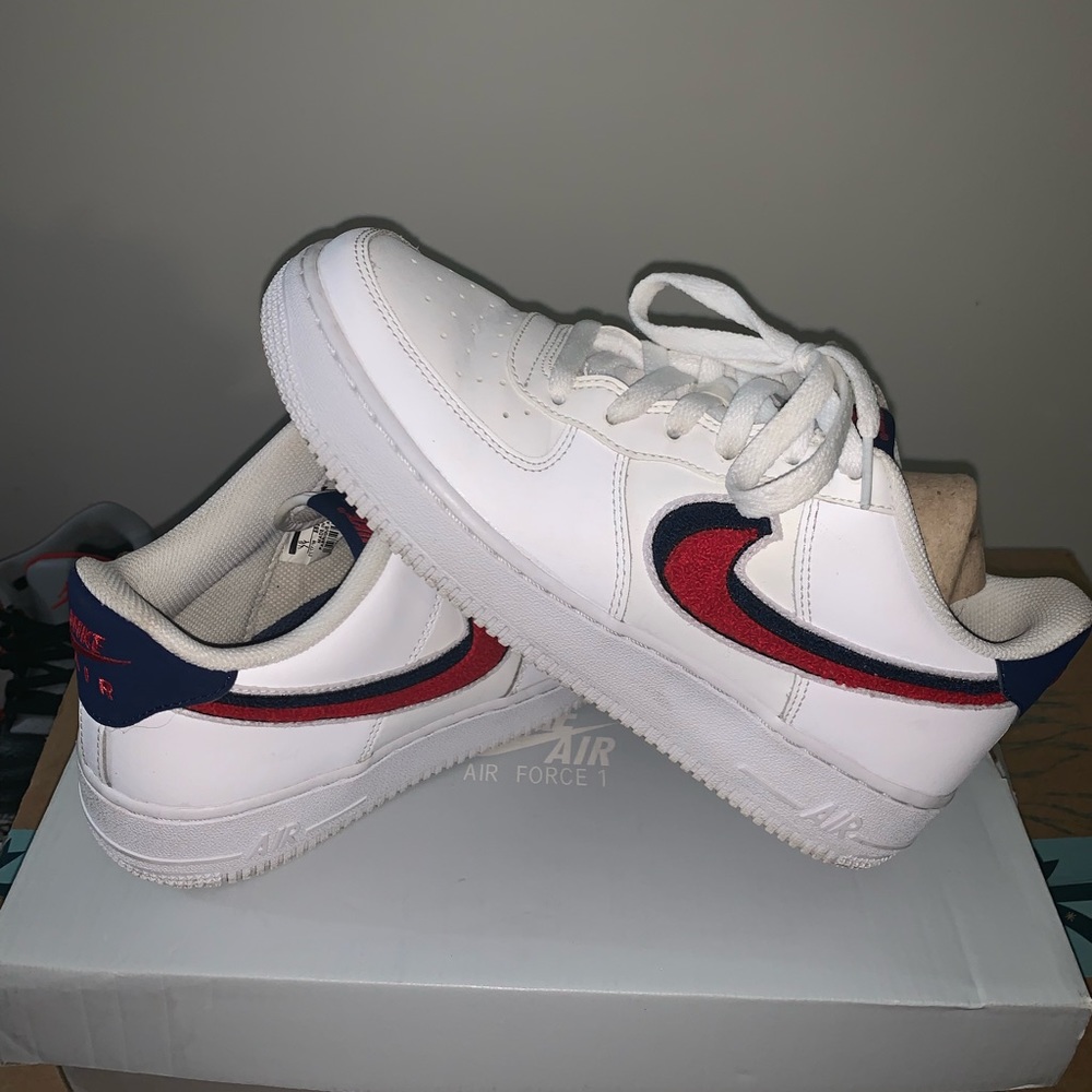 White uptown Nike Air Force 1